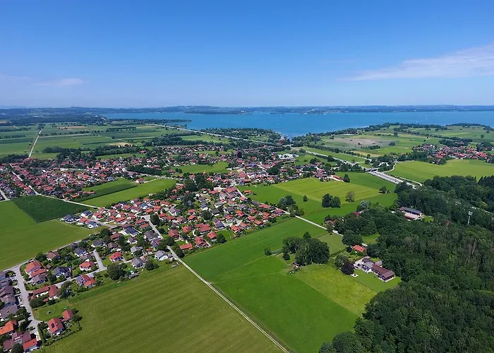 Haus Waldesruh بيت ضيافة Übersee